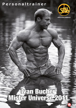 Ivan Bucher, Mister Universum Athletic 2011, Kerns, Schweiz